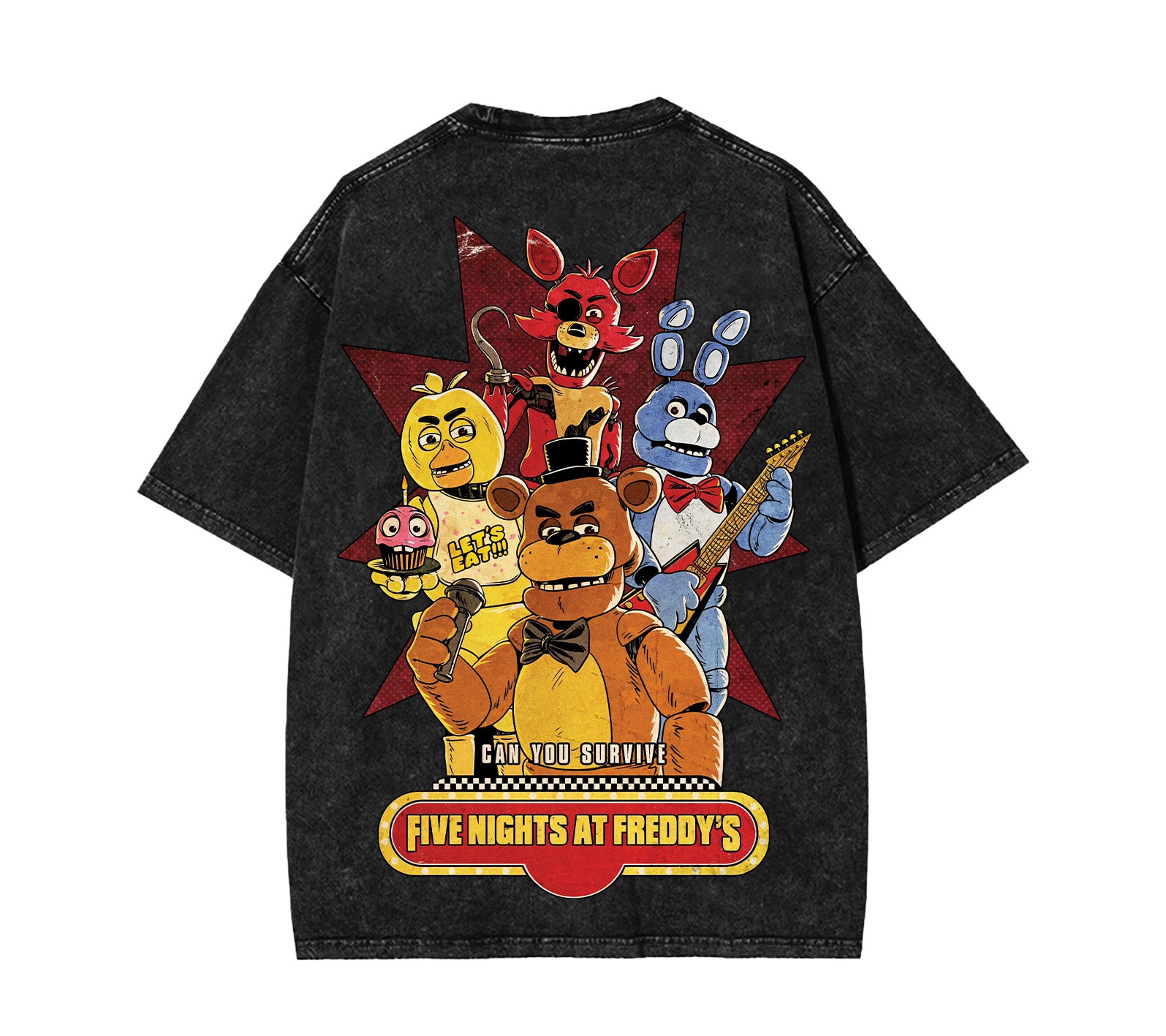 Five Nights at Freddy's Washed Graphic Tee [TPR] - Image 3